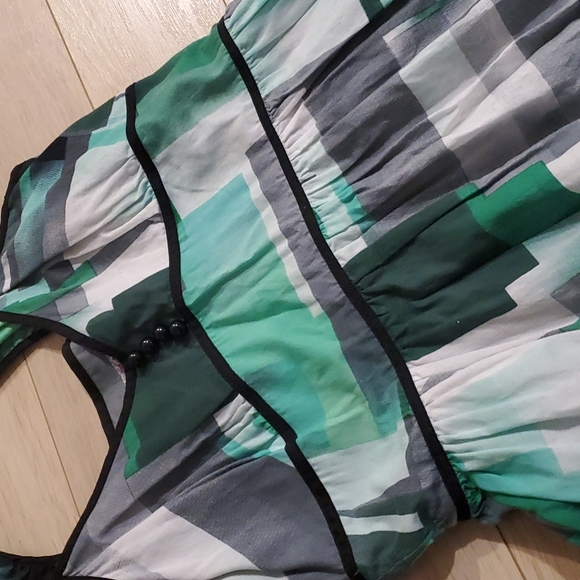 Kensie girl geometric dress - Picture 3 of 4